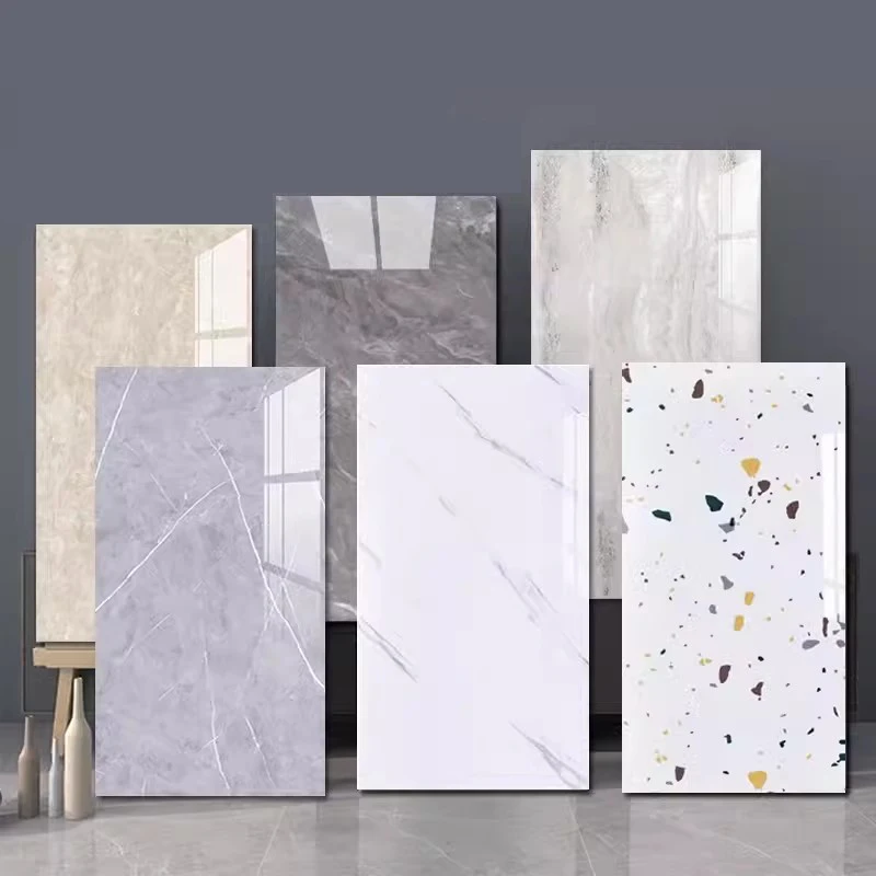 Self Adhesive Marble Wallpaper Waterproof Wall stickers Bathroom Living Room TV Background Renovation  Wall home decoration