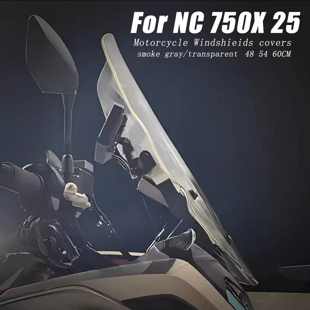 Sunshades Windshield Motorcycle Front Windshield Motorcycle Touring screen WindshieldFor NC750X 25