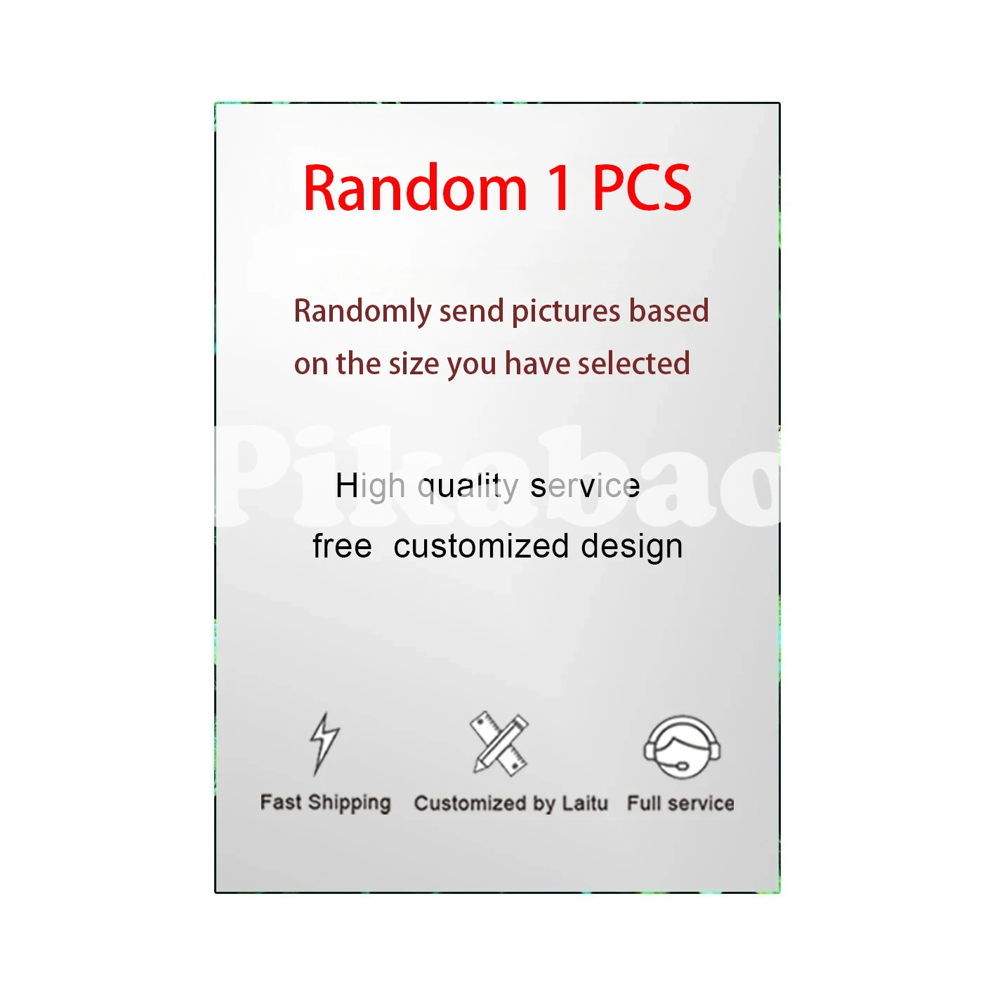 Bandai Gedrucktes Poster, Anime-Wandkunst, Greninja-Bilder, Gardevoir-Gemälde, Leinwand, Pikachu, hängende Schriftrollen, Heim- und Raumdekoration 3
