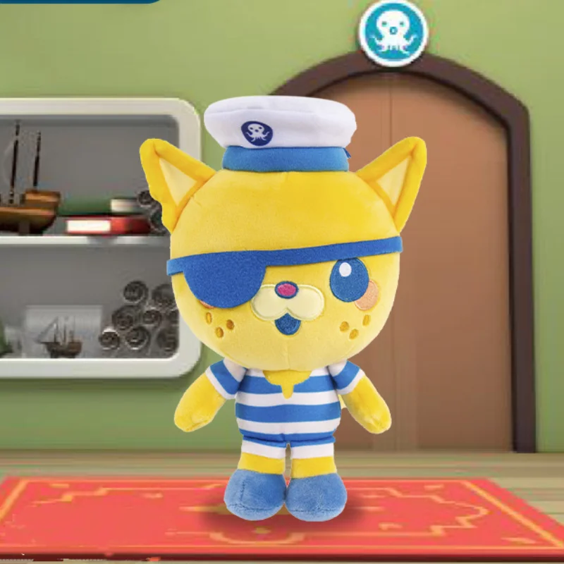 

New cartoon Octonauts boys and girls Soothing accompany plush doll Shellington Dashi Kwazii hug pillow plush toys birthday gift