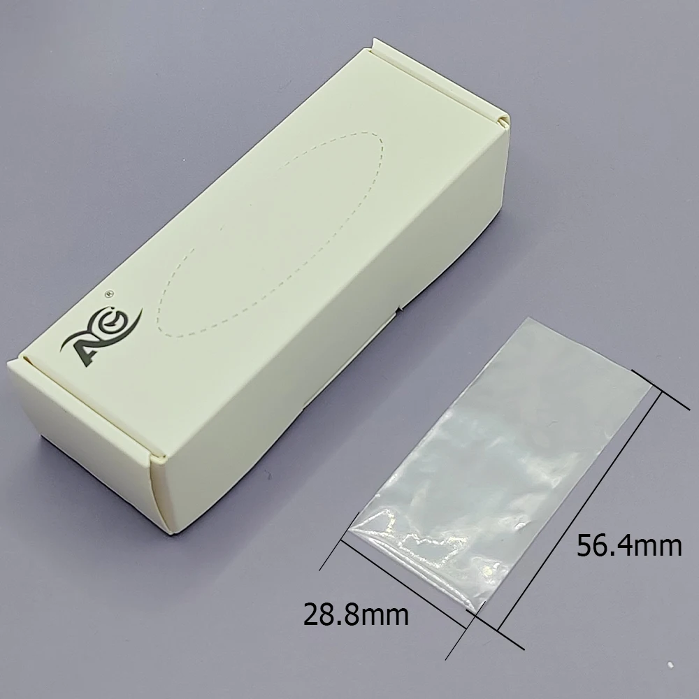 Picture 3: AG 200Pcs/Box Disposable Dental Bite Block Cover Sleeves for Panorama X-Ray Dental Lab Protective Film Dental Material