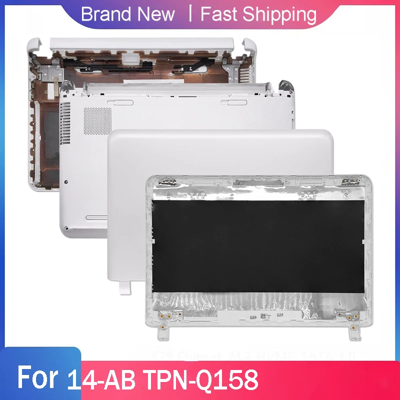 New Bottom Base Case For HP 14-AB TPN-Q158 Series Laptop LCD Back Top Cover Lower Cover EAX1200106A White A D Shell