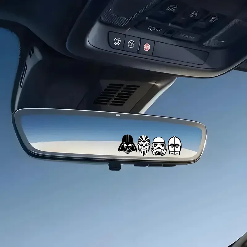 1PC "Star Wars Villains" Sticker Set for Car Motorcycle Styling Decoration Sci - Fi - Themed Decal Accessory
