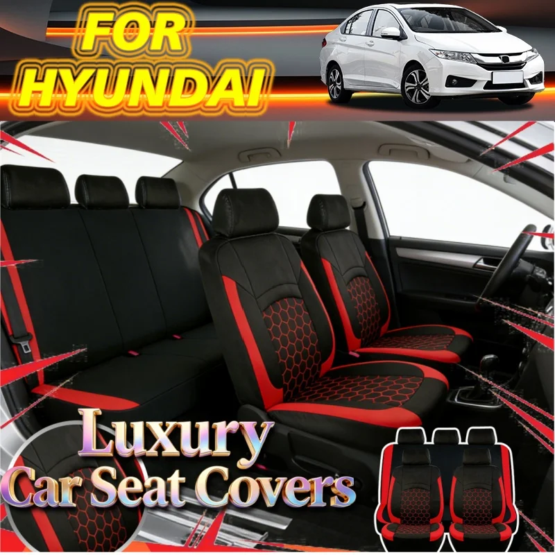 

High-elastic car seat cover For Hyundai Suitable for all four seasons. Fully enclosed protective car seat, machine washable,