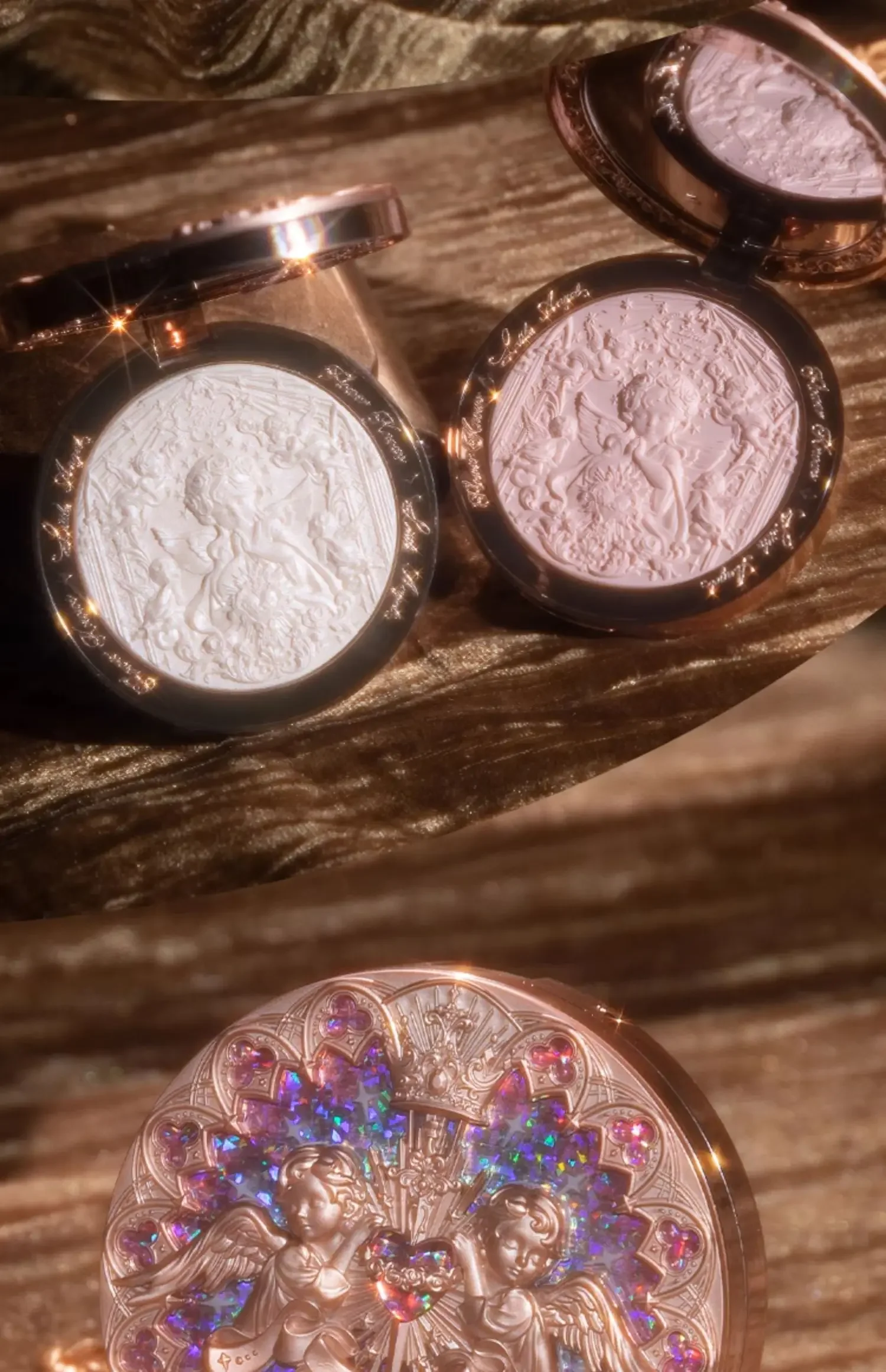 Flower Knows Little Angel Series Embossed Highlight Powder