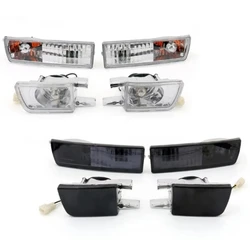 Front bumper fog light corner signal light kit For Volkswagen Golf MK3 Jetta Vento 1993-1998