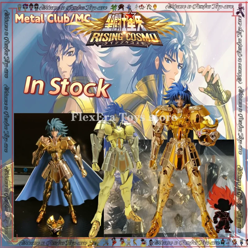 

[In Stock] Metal Club/MC Saint Seiya Myth Cloth EX Gemini Legend Reissue 24K Gold Action Figure Model