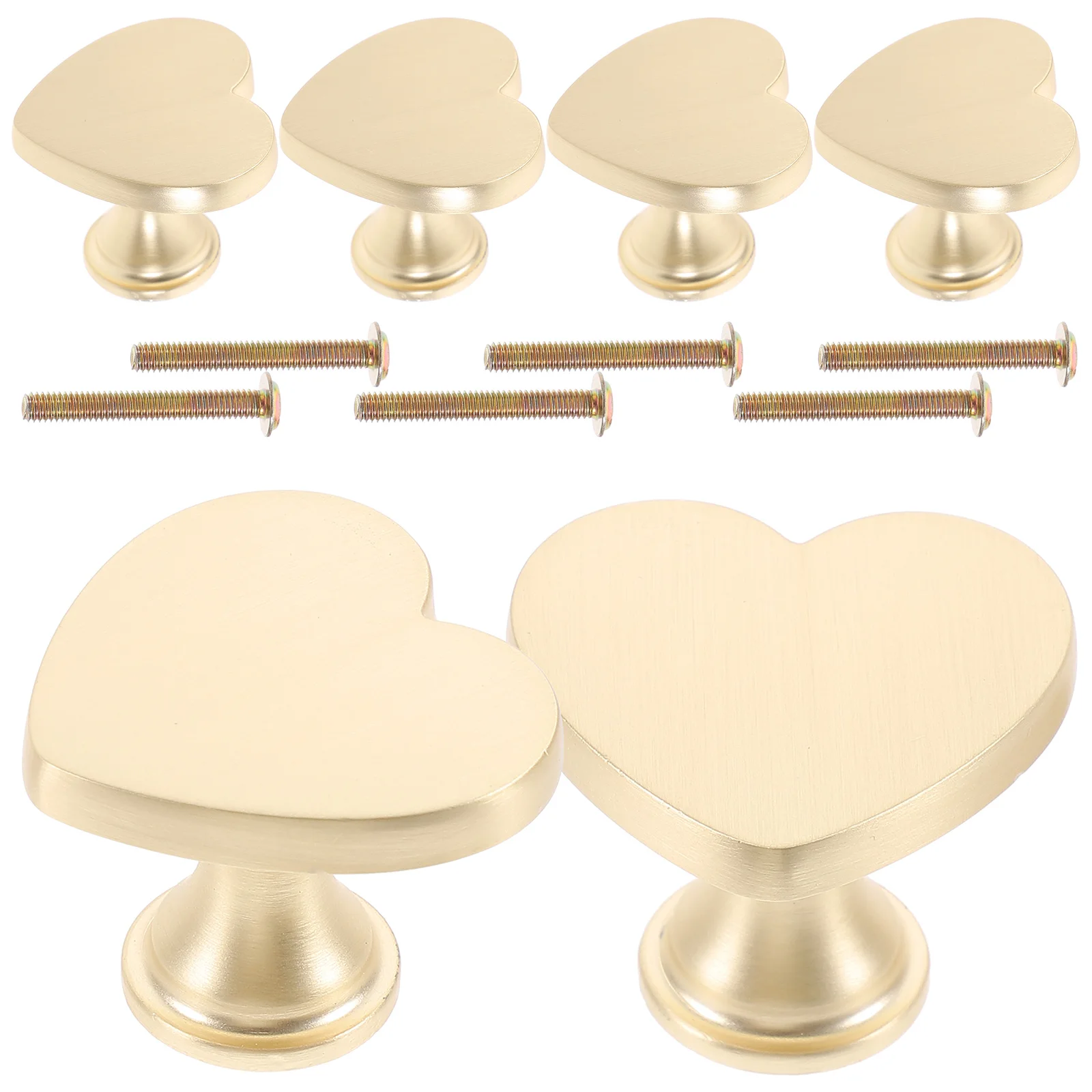 

6pcs Heart Shaped Zinc Alloy Drawer Pulls Furniture Handles Cartoon Colored Kids Room Door Knobs Cabinet Hardware Wardrobe