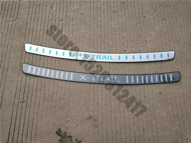 

Для Nissan X-Trail X Trail T32 2014 ~ 2021 аксессуары, защита бампера задней двери, накладка на порог, защита порога, накладка на задний багажник