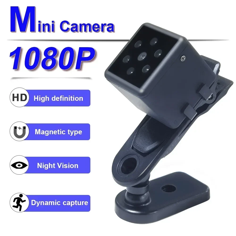 

New1080P HD MD25 Micro Video Record Camera Voice Comrecorders Portable Mini Cam Infrared Night Vision Recording Clip Sports DV