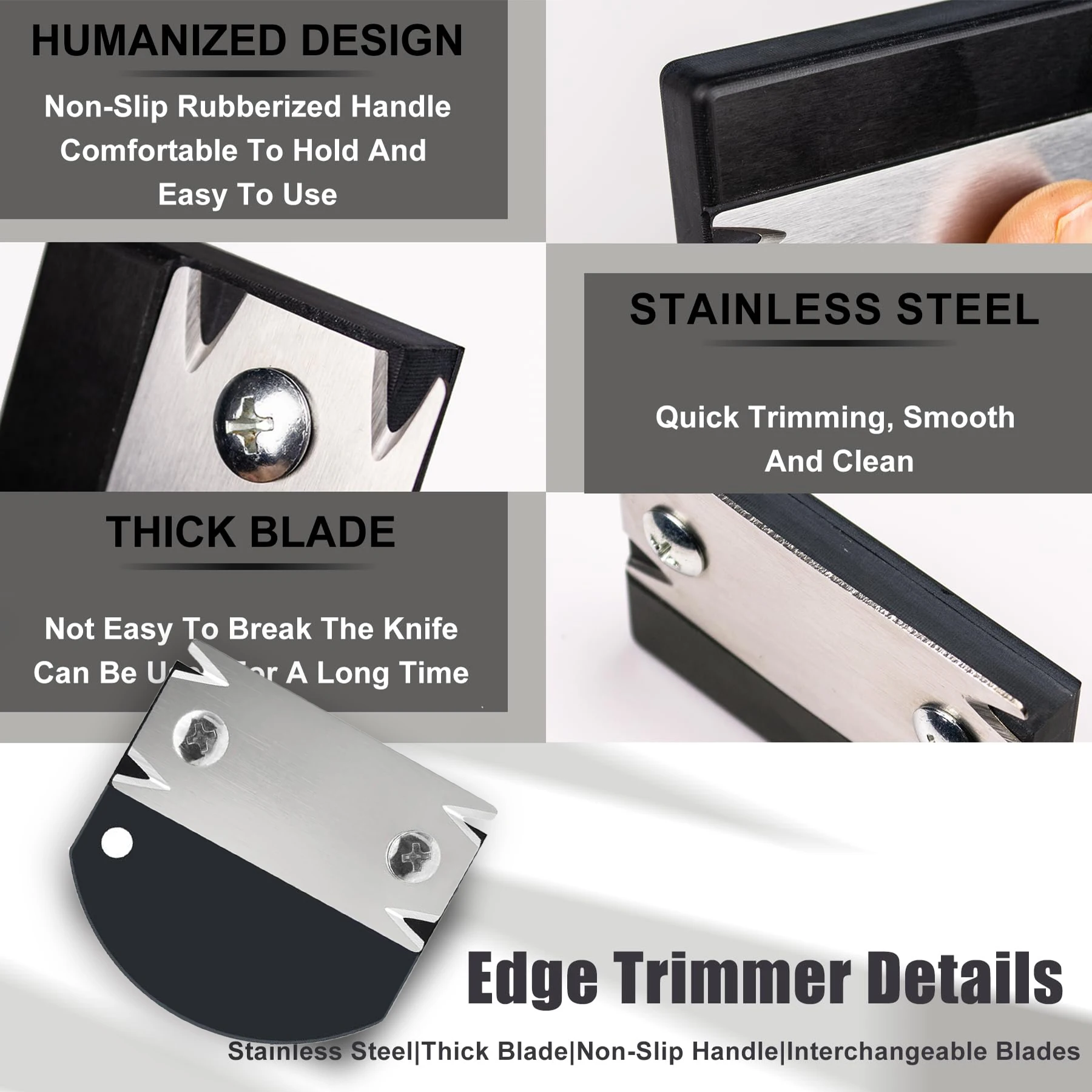 Trimmer Wood Chamfering Fillet Scraper Board Deburring Tool Trimming knife Woodworking Edge Corner Planer Specialty Edge Banding image 4