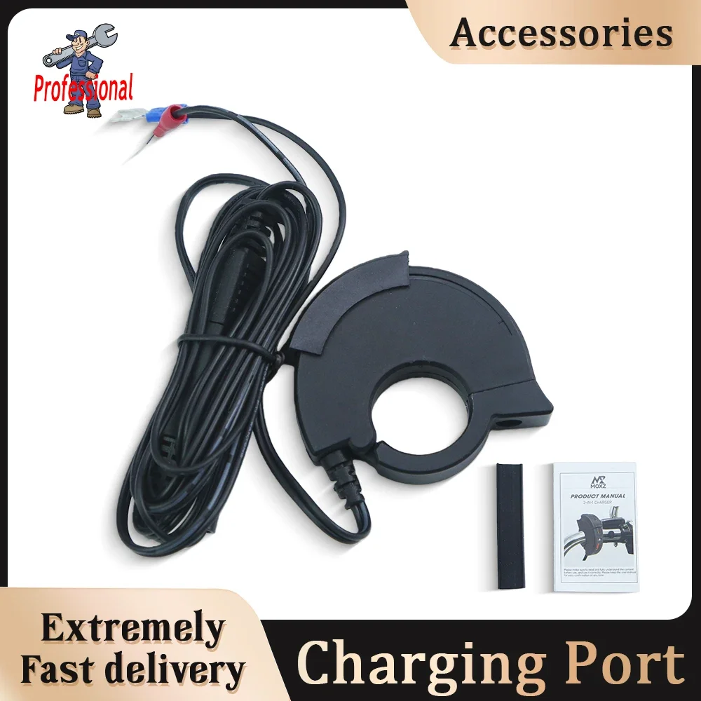 

Motorcycle Phone Charger Ultra-Narrow Dual USB Type C 30W PD&Quick Charge 3.0 Waterproof Motorcycle USB Port for Phone