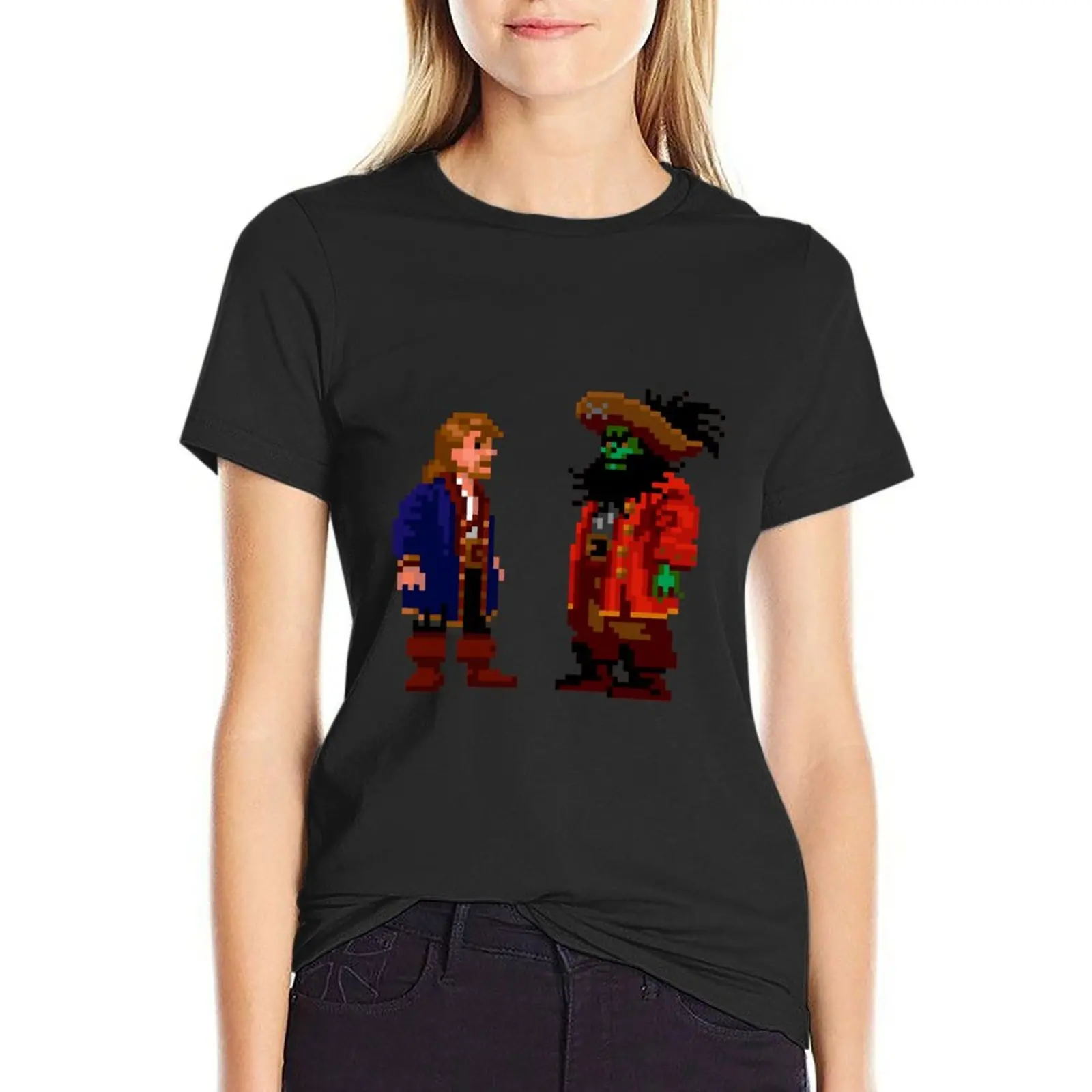 

Guybrush LeChuck (Monkey Island 2) T-Shirt Aesthetic clothing female quick drying vintage Woman fashion