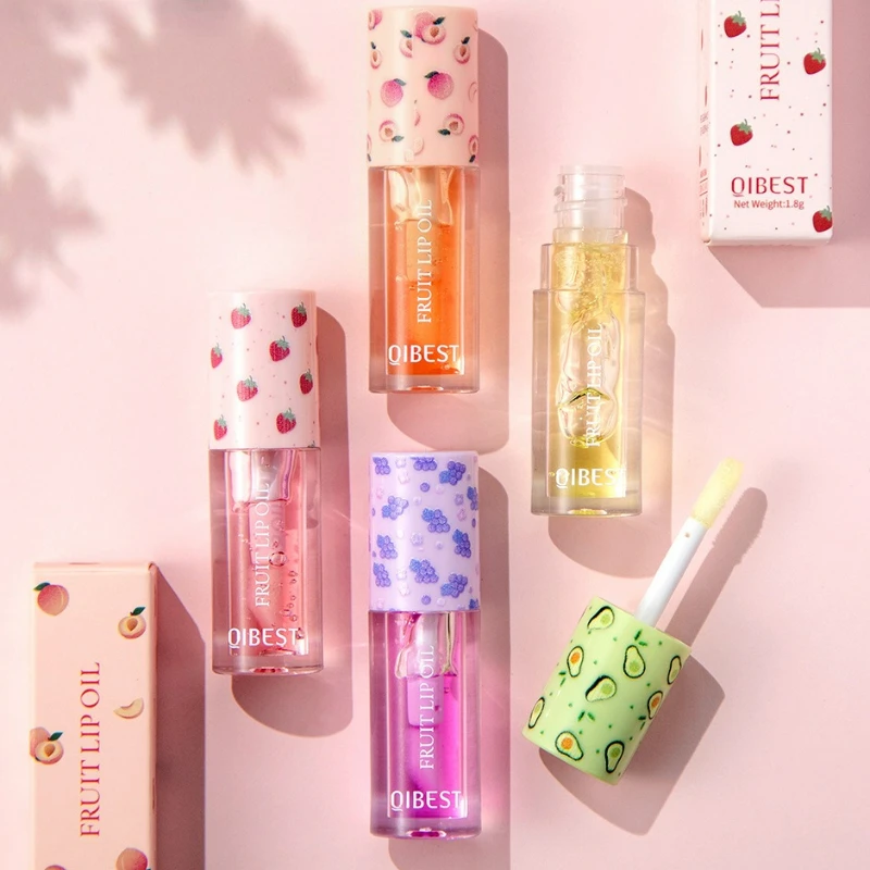 ลิปกลอสให้ความชุ่มชื้นอย่างล้ำลึก กลิ่นผลไม้ รสอร่อย โปร่งใส เงางาม ไม่เหนียวเหนอะหนะ ลิปออยล์ บำรุงริมฝีปาก เครื่องสำอาง