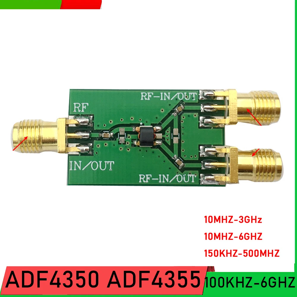 Conversor Diferencial de Porta Única Balun 1:1 6ghz para Ham Amplificador de Rádio Adf4350 Adf4355 100khz8ghz rf