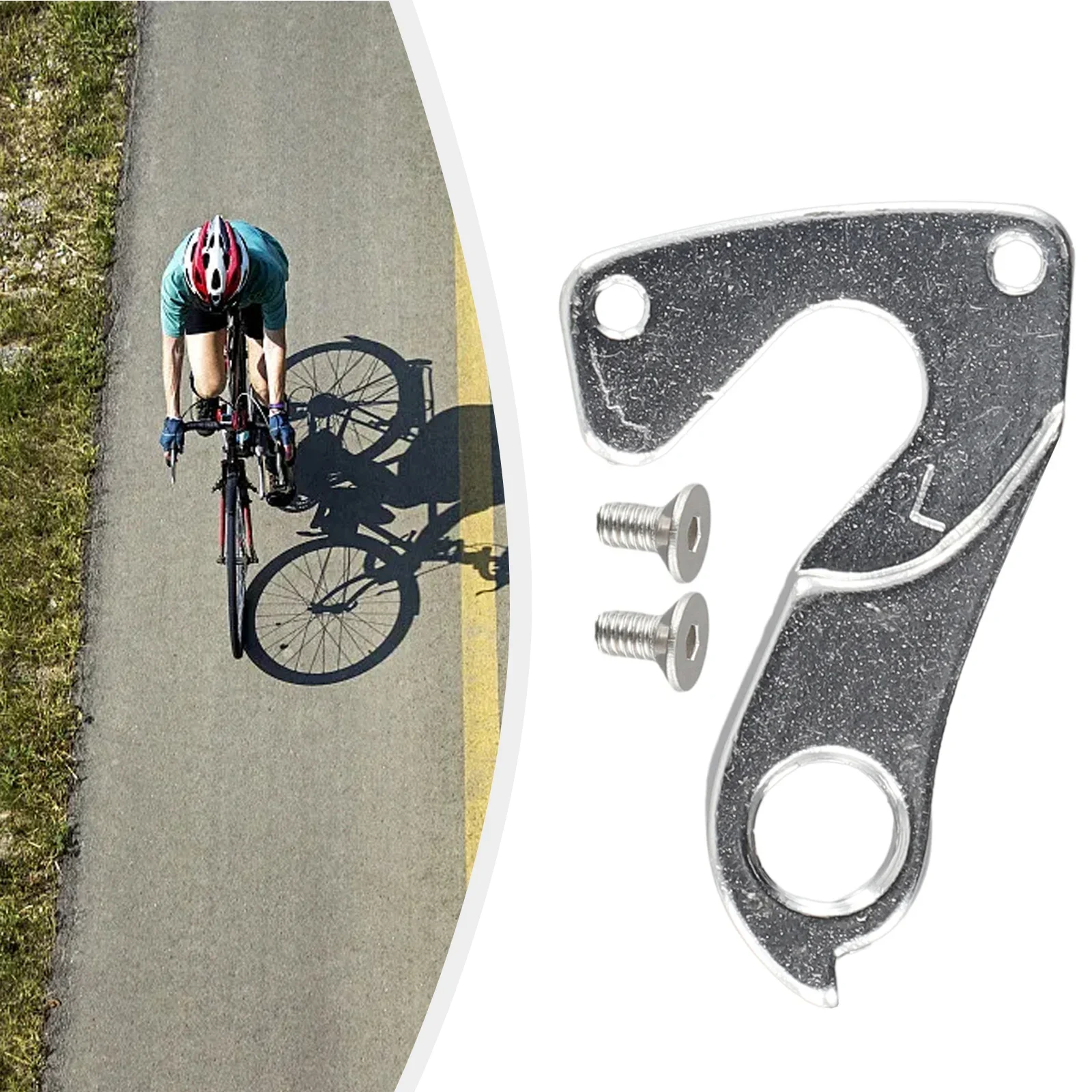 

Bicycle Tail Hook Derailleur Hanger Cycling Outdoor Sports Parts Silver 1 Pcs 30g Aluminum Alloy For Upland Bicycle