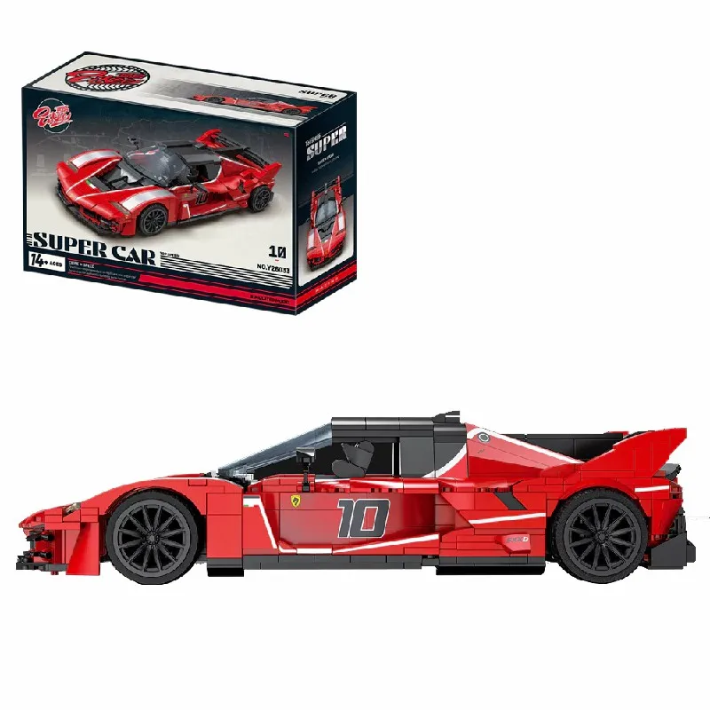 

Технический FXX K Evolution Race Supercar Building Blocks Sport Hypercar Vehicle Brick Model Kit Автомобильный вентилятор Вентилятор для взрослых и детей Подарок 1047 шт.