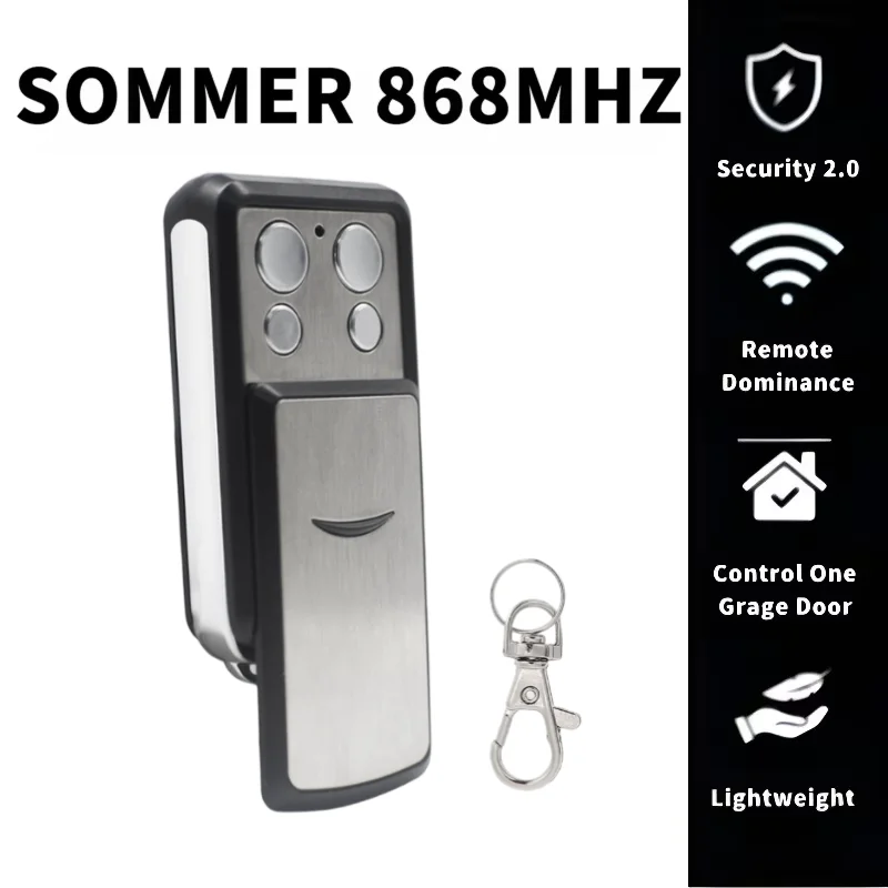 868.8Mhz Sommer Garage Remote Control / Motor Handheld Switch Transmitter Tx08-868-4