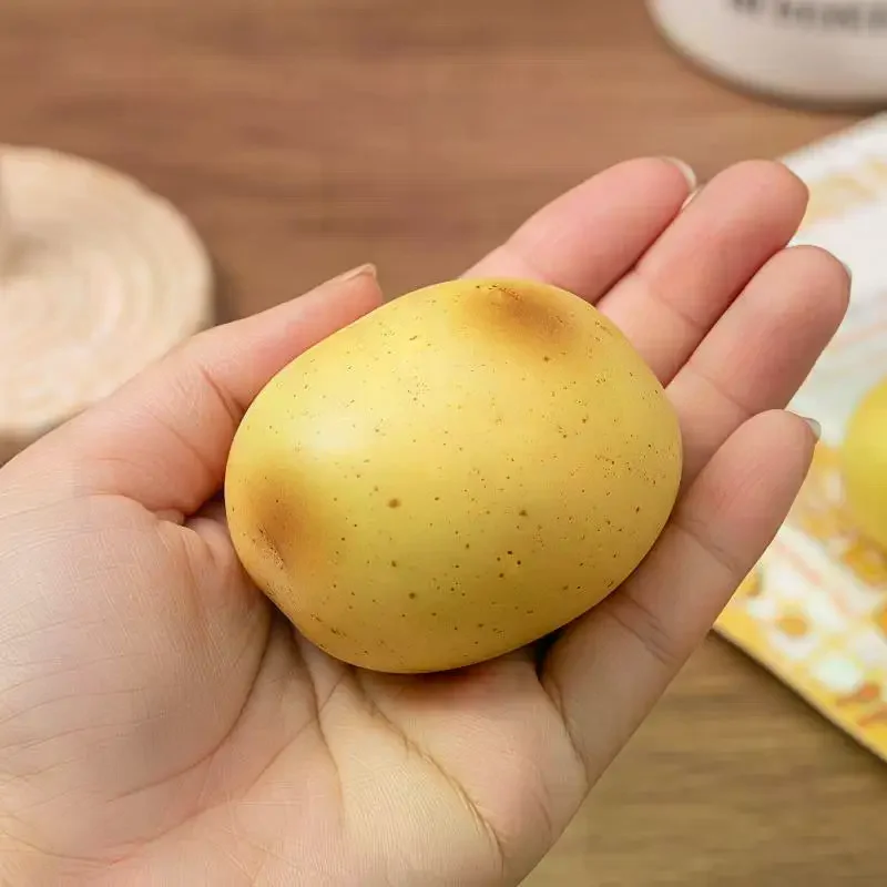 Potato Pudding Slow Rise Squeeze Stress Ball Soft Stretchy Sensory Fidget Toy for ADHD Students School Use