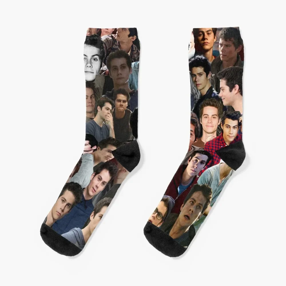 

Dylan o'brien collage Socks short winter gifts New year's luxury Men's Socks Women's