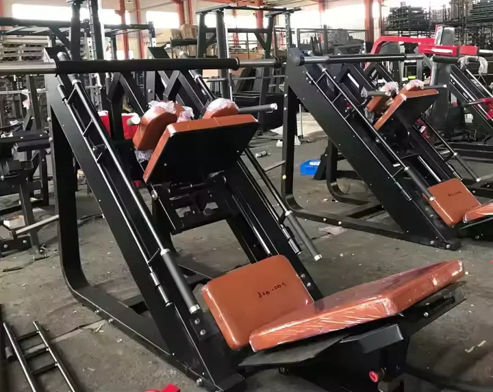 Fitness Machine Leg Press Combination Squat Bodybuilder Indoor Use