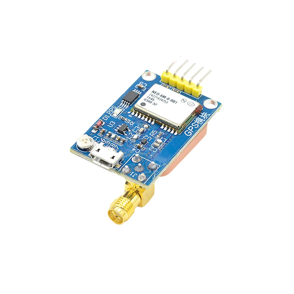 

1pcs GPS Module Micro USB STM32 Ceramic Antenna Module NEO-6M NEO-7M NEO-8M Satellite Positioning 51 Microcontroller for Arduino