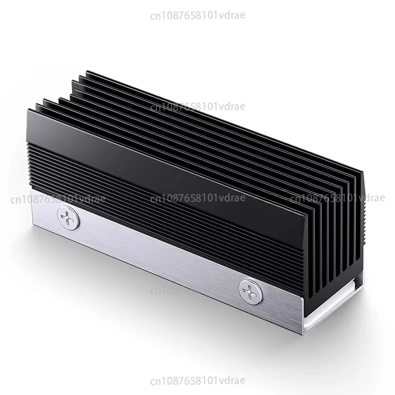 Heat Sink for M.2 SSD 2280 Aluminum Shell with Grille Design Airflow-Directing Heat Spreader M201/202