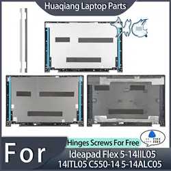 Laptop Cover For Ideapad Flex 5-14IIL05 14ITL05 C550-14 5-14ALC05 Screen Back Cover Hinge cover Silver/Gray Replace