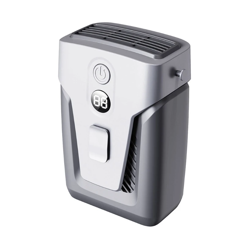 M2EE USB قابلة للشحن 3 سرعة الخصر الكهربائية تكييف الهواء التبريد معلق الرقبة مروحة