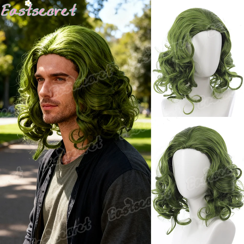 

Парик EAST Joker для взрослых, подходит для вечеринки в честь Хэллоуина, карнавала, сценического выступления, клоуна, косплея, высокотемпературное волокно, синтетический парик