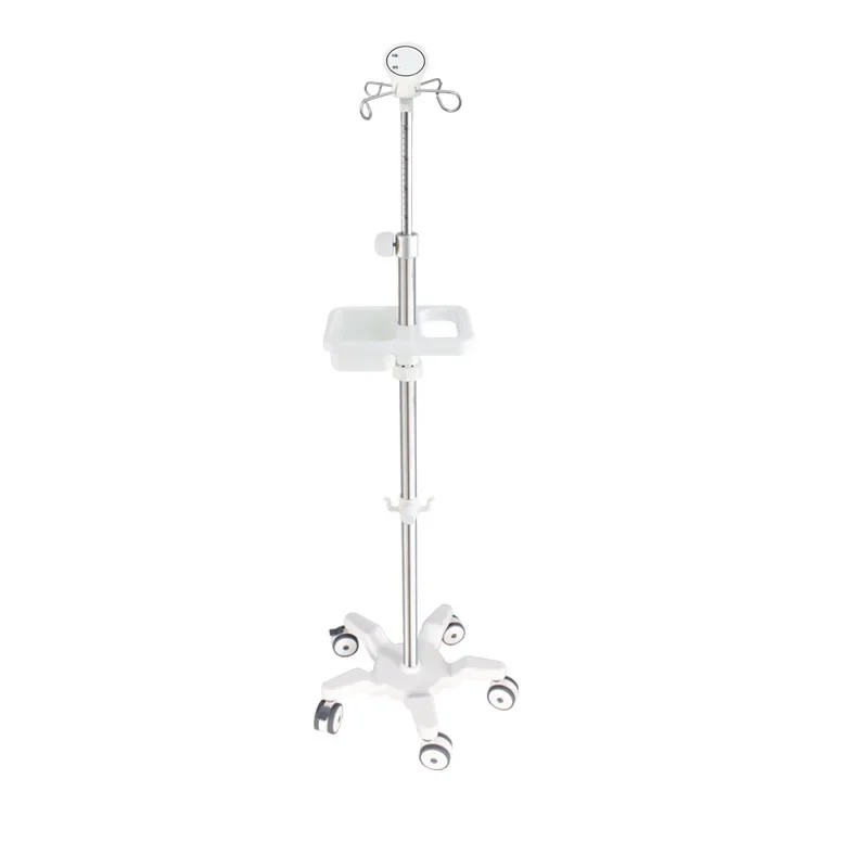 Infusion rack, stainless steel pump rack, mobile hanging bottle rack