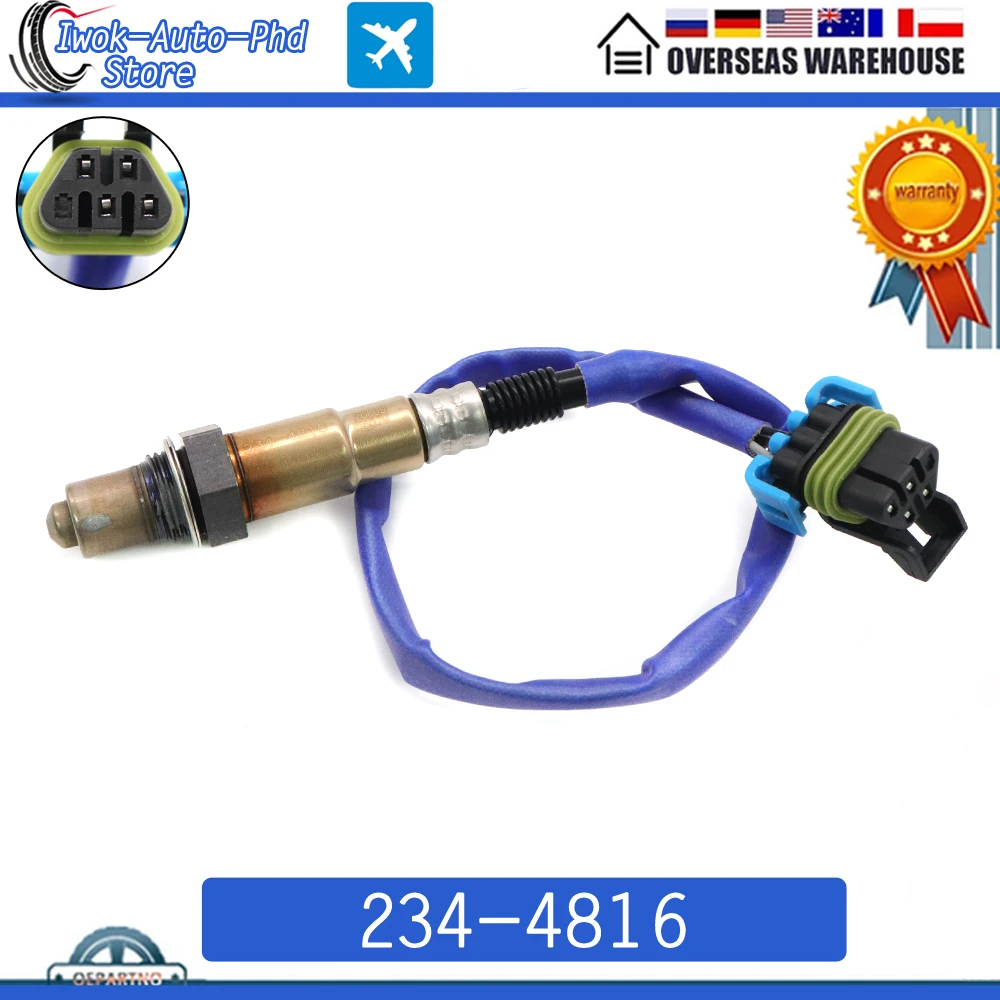 234-4816 Air Fuel Ratio Lambda O2 Oxygen Sensor for Chevrolet Traverse Buick Enclave GMC Acadia Cadillac CTS 3.6 Downstream