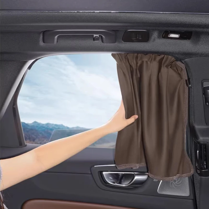 Car window glass sunshade for Volvo XC60 2018-2025 Windshield curtain car visor UV resistant sunshade Easy installation XC60