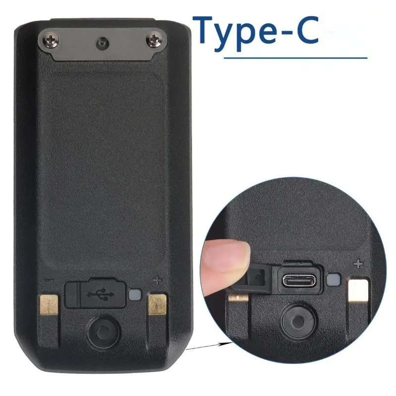 For Baofeng UV-21 PRO Walkie-Talkie Battery Supports Type-C Direct Charging UV-21R Walkie-Talkie Accessories