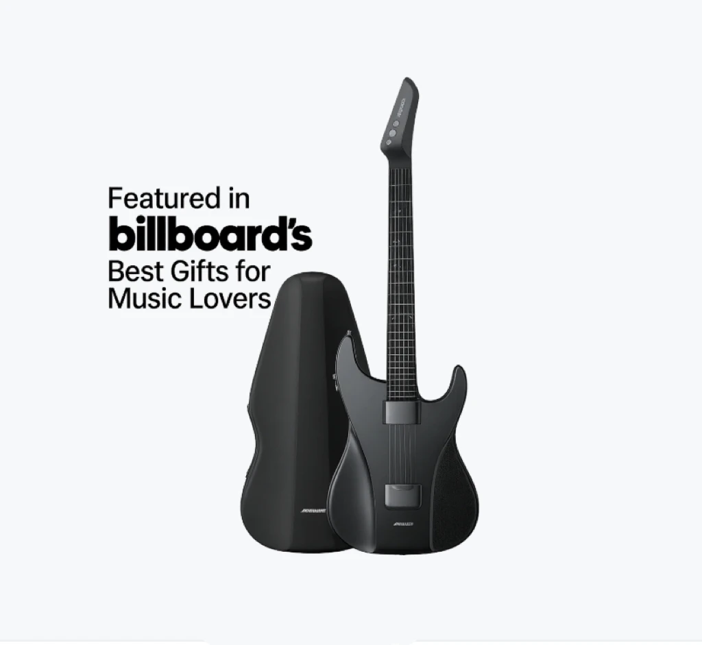 Hot Sell All-in-One Portable Electric Guitar Instrument with 9 Sound Effects Integrated Microphone Silicone Strings for Beginner