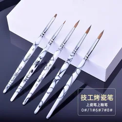 Dental Porcelain Applying Pen Porcelain Ceramic Sable Ermine Brush Pen Set Tool Dental Lab Porcelain Pen Dentistry Lab Tools