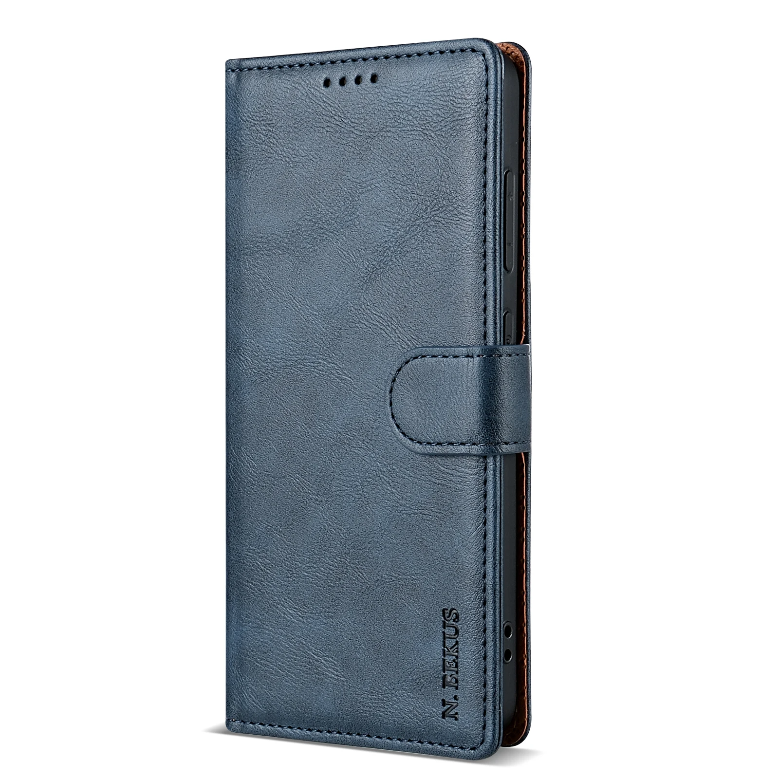 Zakelijke leren telefoonhoes voor Samsung Galaxy S26 S25 S24 S23 Ultra S22 S21 FE S20 S10 Plus Note20 Flip Card Wallet Cover Etui