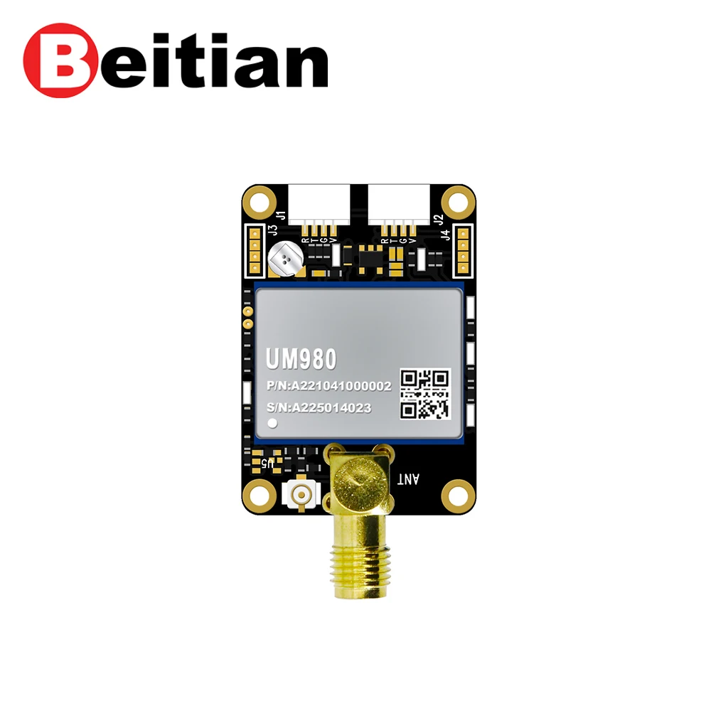 Beitian built-in Unicore UM980 GPS BDS GLONASS GALILEO L1 L2 L5 High Precision navigation positioning RTK GNSS Module BT-980K4