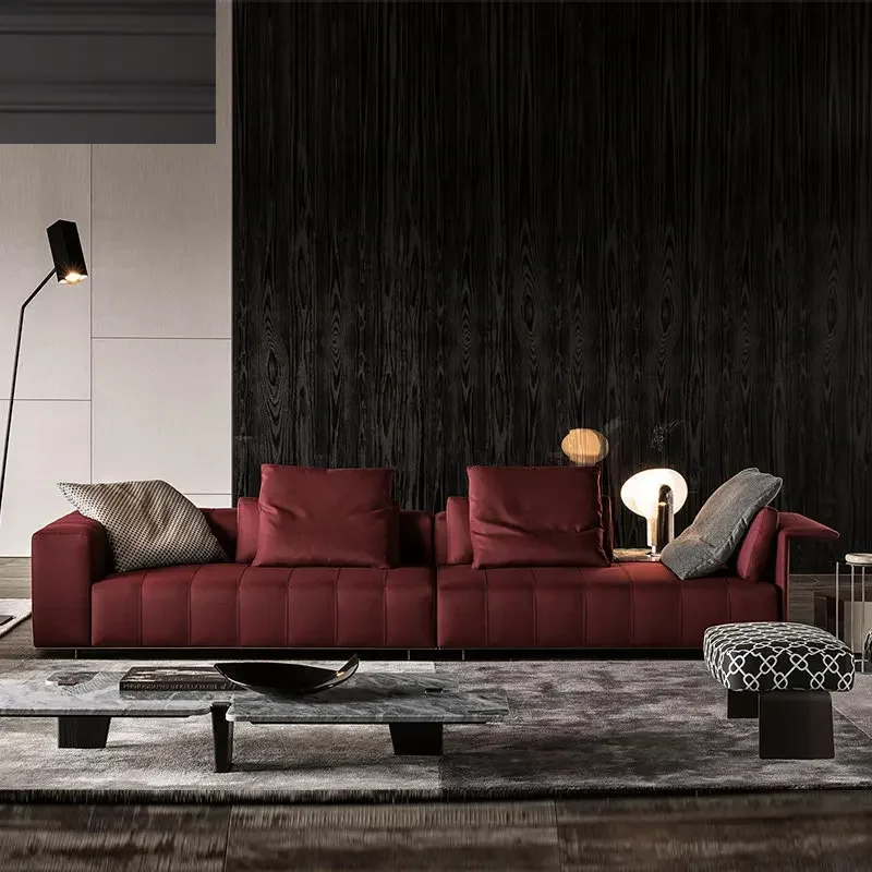 

Light Luxury Fabric Sofa Creative Small Apartment Space Nordic Ins Minimalist