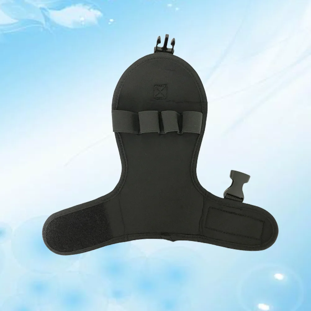 قفازات إعادة تأهيل دعامة الأصابع قابلة للتعديل للتدريب على شلل نصفي السكتة الدماغية ومضادة للتشنج ودعم علاج اليد باللون الأسود #2