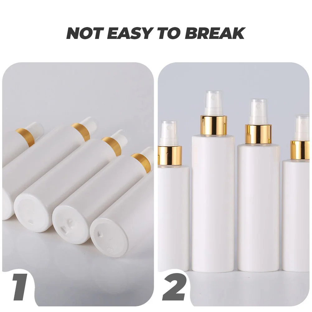 5Pcs Pet Fine Mist Spray Bottles Leakproof Travel Containers Multi-Function Refillable Essence Lotion