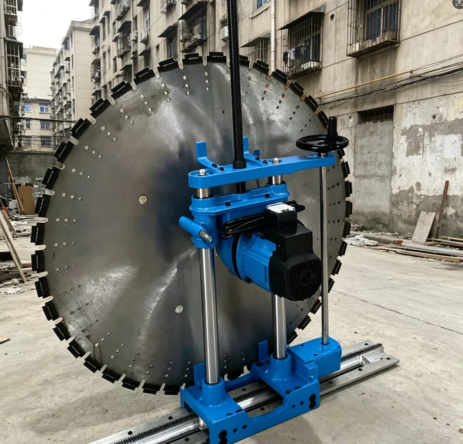 Hydraulic Wall Saw Cutting Machinery Durable Electric Wall Sawing Machine with Long Life Diamond Blade