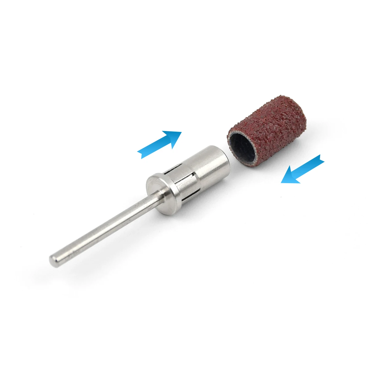 شحن مجاني 6.3 مللي متر ماكينة حفر الأظافر استبدال أدوات ملحقات الرأس 10000 قطعة/الحالة