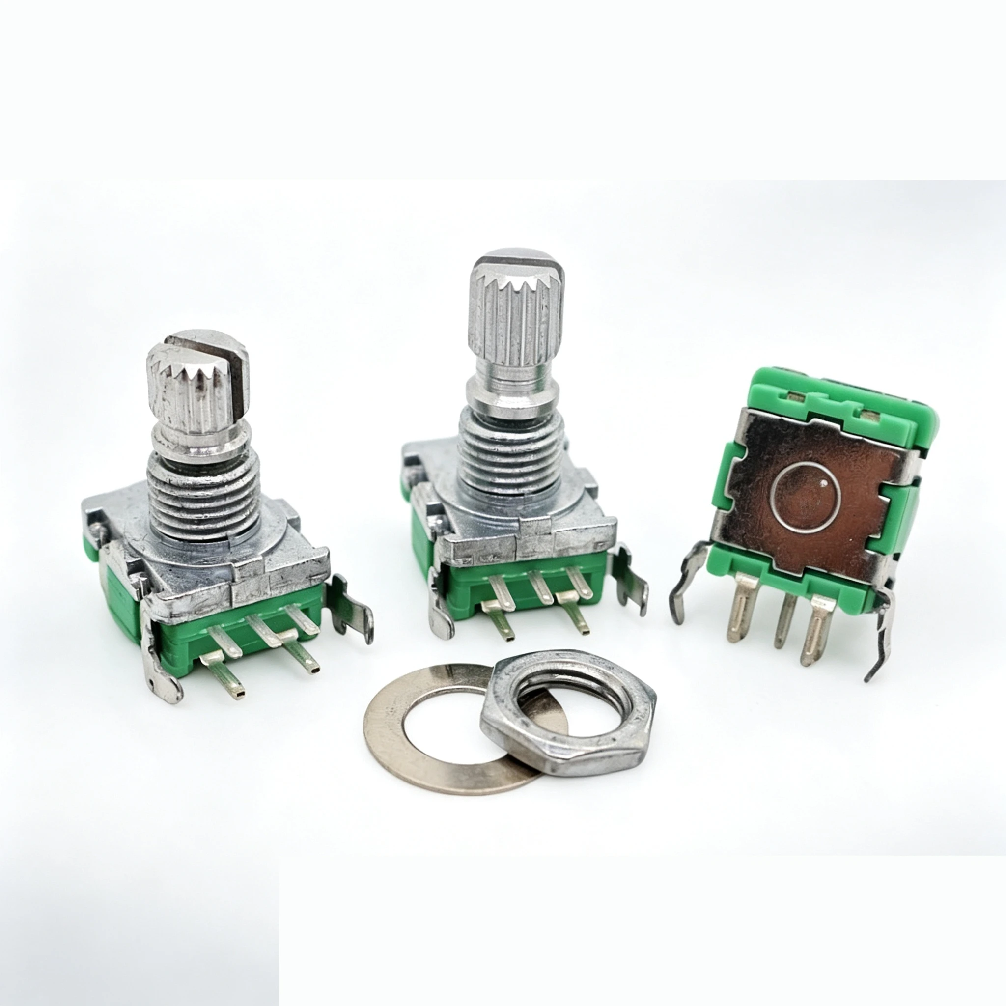 F11E Horizontal EC11 Rotary Encoder 5Pin 20Position 20Pulse