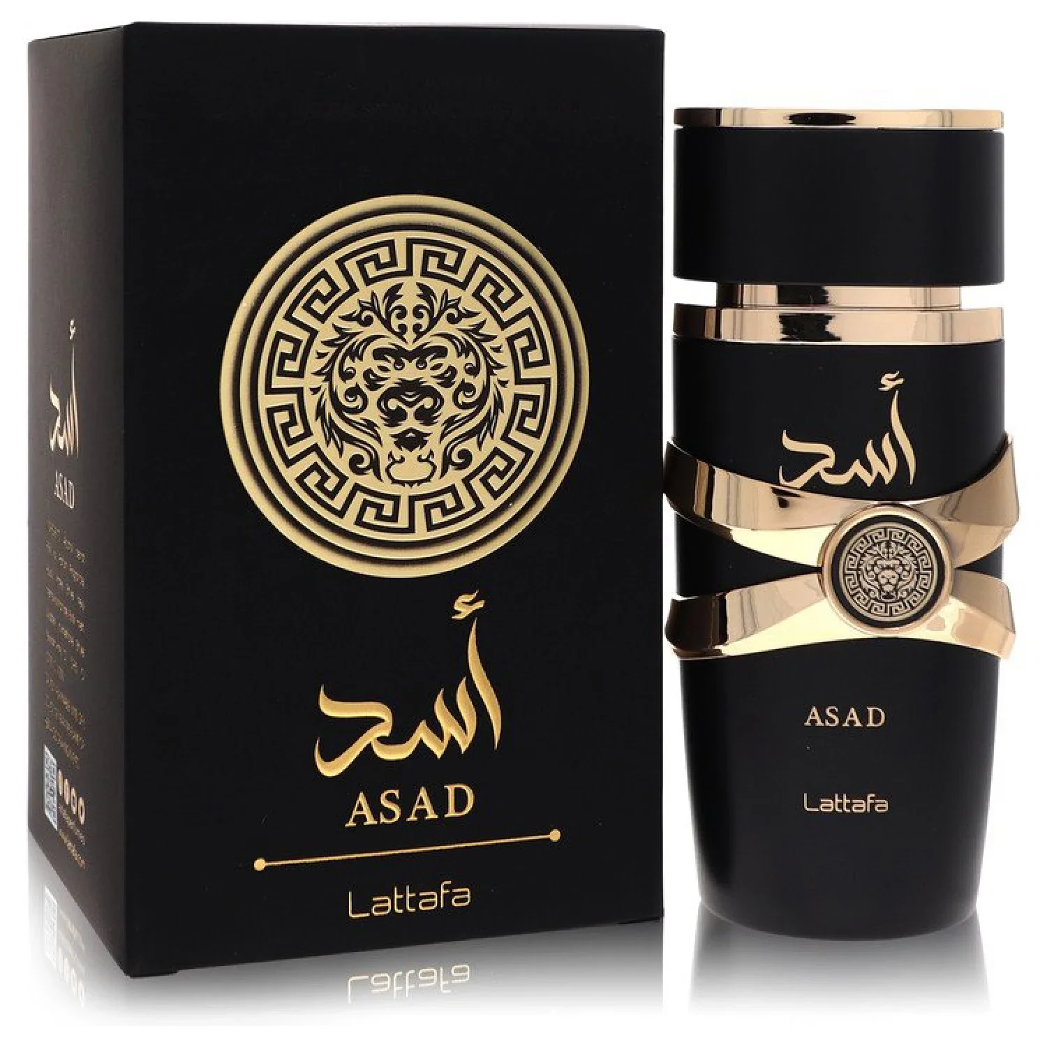 

Духи Asad by Lattafa для унисекс, долговечный EDP 3,3/3,4 унции, одеколон, новинка в коробке, США