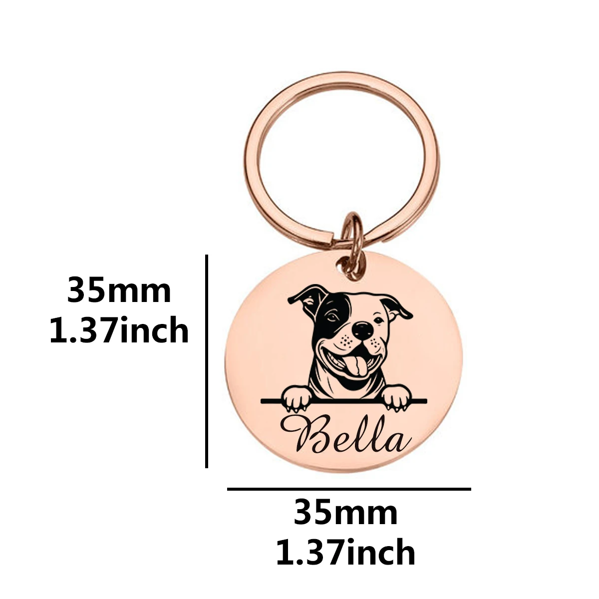 1 pc Dog funny cartoon Tag Laser Engraving  Tags Engraved Personalized Pet ID Tag Pet Accessories For dog Pets