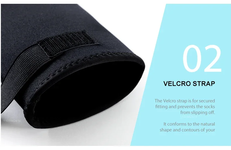 5mm Tauchsocken, 3mm Neopren-Neoprenanzug-Wassersocken, Surf-Strandstiefel, rutschfeste Schwimmflossen, sanddichte, warme Socken für Eisbäder – Detail 9