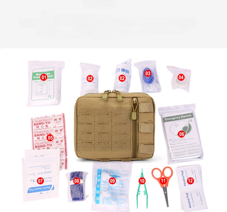 Tactical Molle Admin Pouch Utility Laser Cut EDC Tool Pouch Bag Horizontal Modular Pouches Outdoor Tool Molle Waist Bag