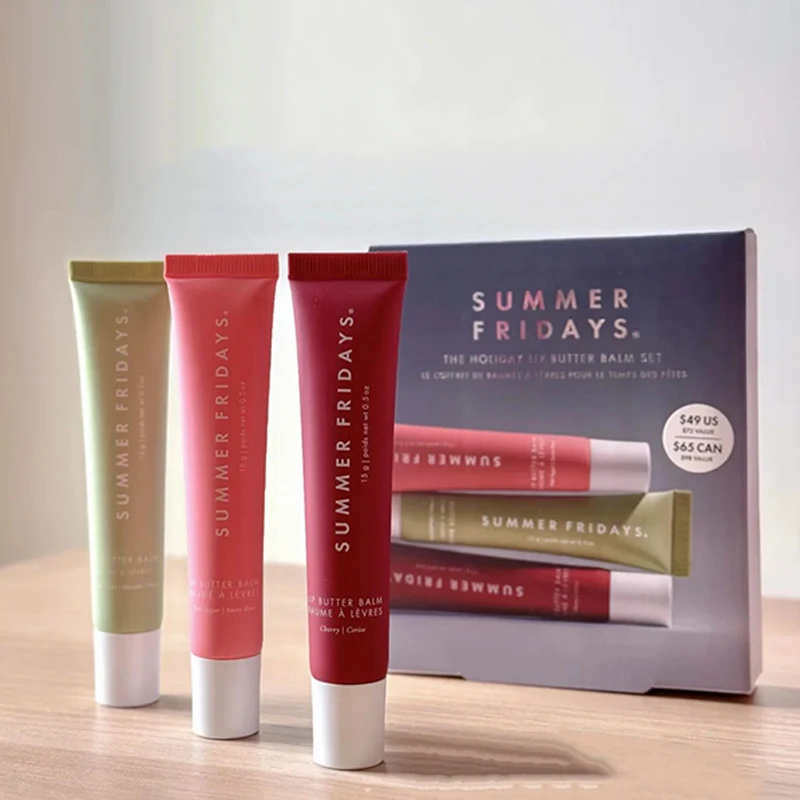 Sommer-Lippenbalsam, Fridays, feuchtigkeitsspendend, glatt, weicher Glanz, Lippenstift, feuchtigkeitsspendend, Geburtstagskuchen, Vanille, Beige, Lippenpflege, Make-up, Kosmetik