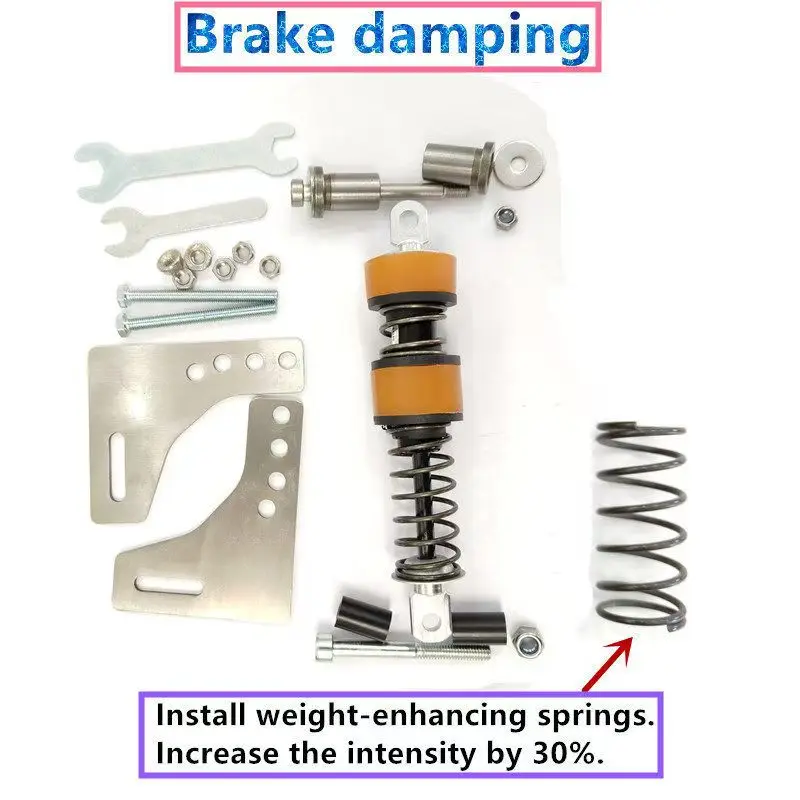 

Sim Racing педаль демпфирования дроссельной заслонки/тормоза/сцепления гидравлическое демпфирование обновленные детали для FANATEC DD PRO/CSL игровая педаль